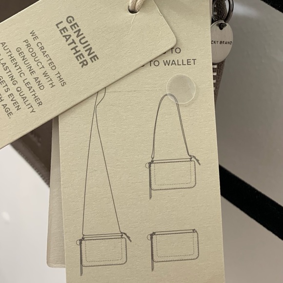 Kaie Convertible Leather Wallet- Lucky Brand- Color: Brown - Picture 7 of 11